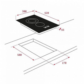 Варочная панель TEKA TZC 32320 TTC BLACK