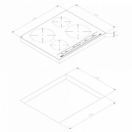 Варочная панель TEKA IZC 64320 BK MSP