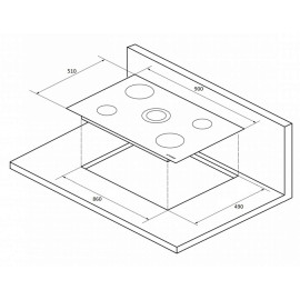 Варочная поверхность KUPPERSBERG ESO 905 F