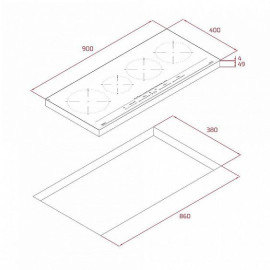 Варочная поверхность TEKA IZC 94620 MST BLACK