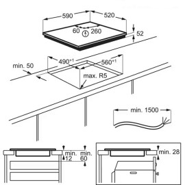 Варочная поверхность ELECTROLUX EIT60420C