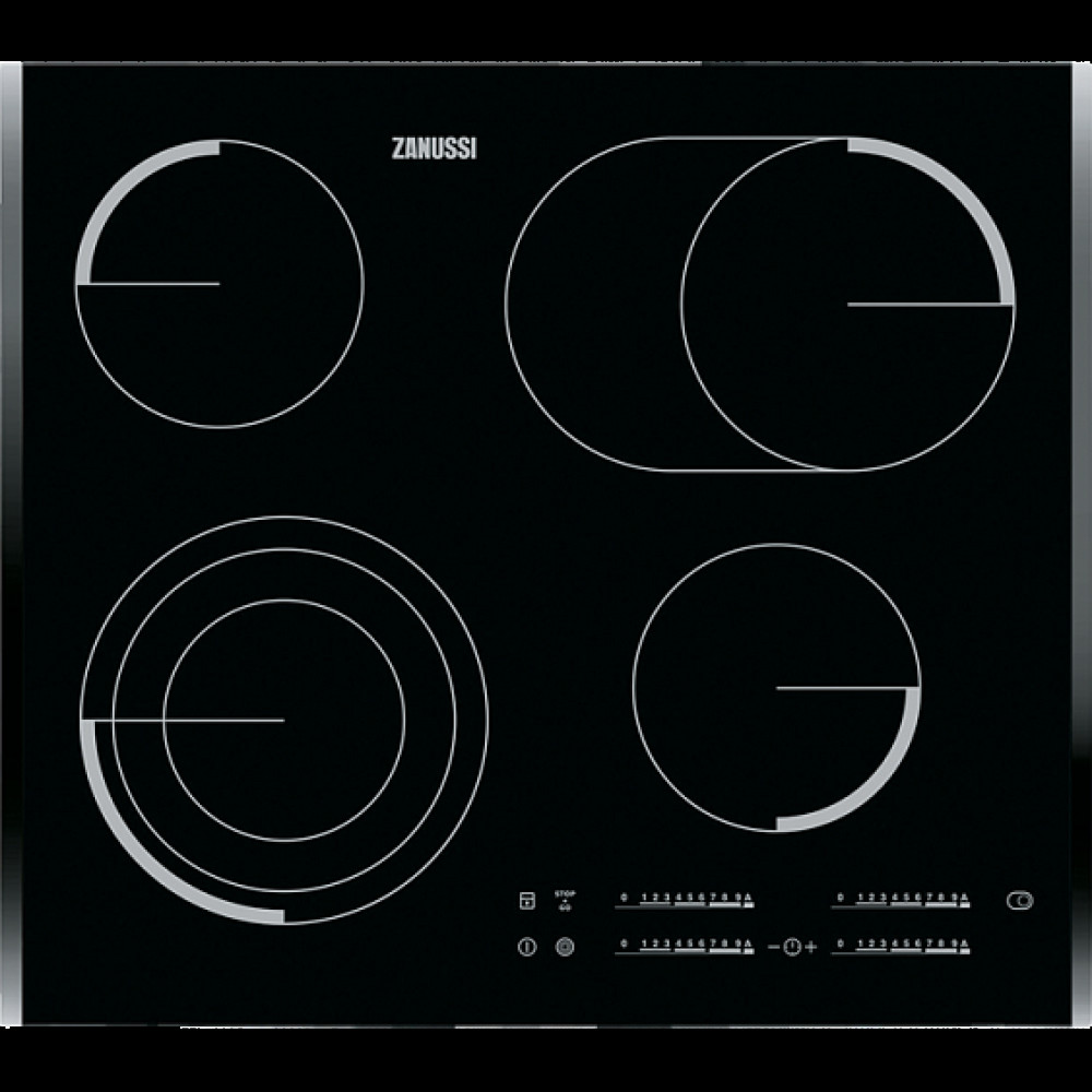 Стеклокерамическая панель ZANUSSI CKZ6450KF