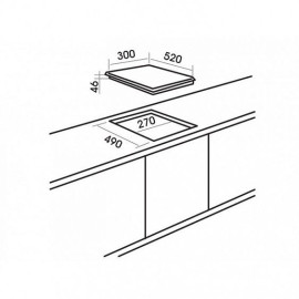 Варочная панель MBS PG-304 WH