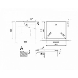 Варочная поверхность SMEG SI2641DP