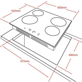 Варочная панель GINZZU HCC-401
