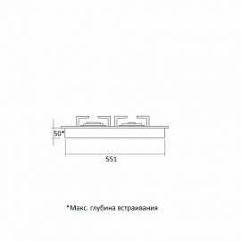 Поверхность KUPPERSBERG fq 663 c gold