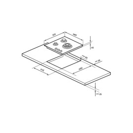 Варочная поверхность MILLEN MGH 451 WH