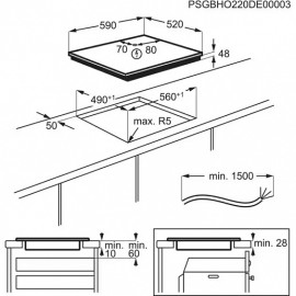 Варочная поверхность ELECTROLUX LIB60424CK