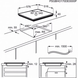Варочная поверхность AEG HK624000XB