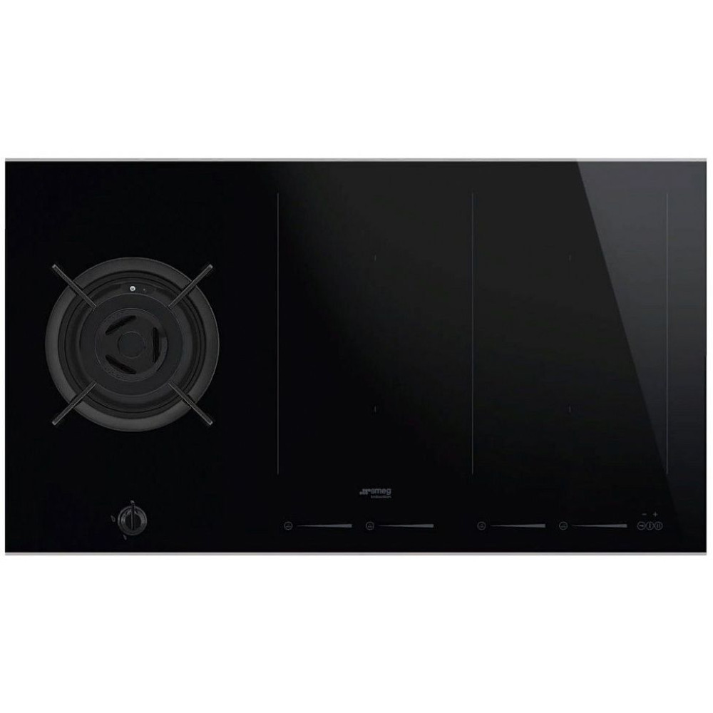 Комбинированная варочная панель Smeg PM6912WLDX