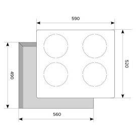 Варочная поверхность AKPO PIA 6094014СС WH