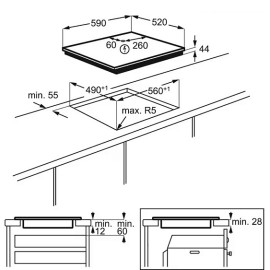 Варочная поверхность ELECTROLUX EIS6648
