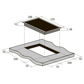 Варочная поверхность ZUGEL ZEH292W