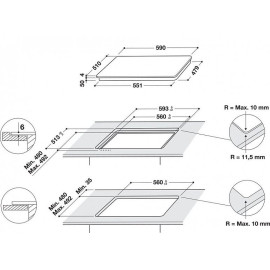 Варочная панель HOTPOINT-ARISTON HB 4160S NE