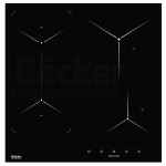 Варочная поверхность BACKER BIH604-1T-S5 Black