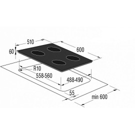 Поверхность KORTING hi 6405 b