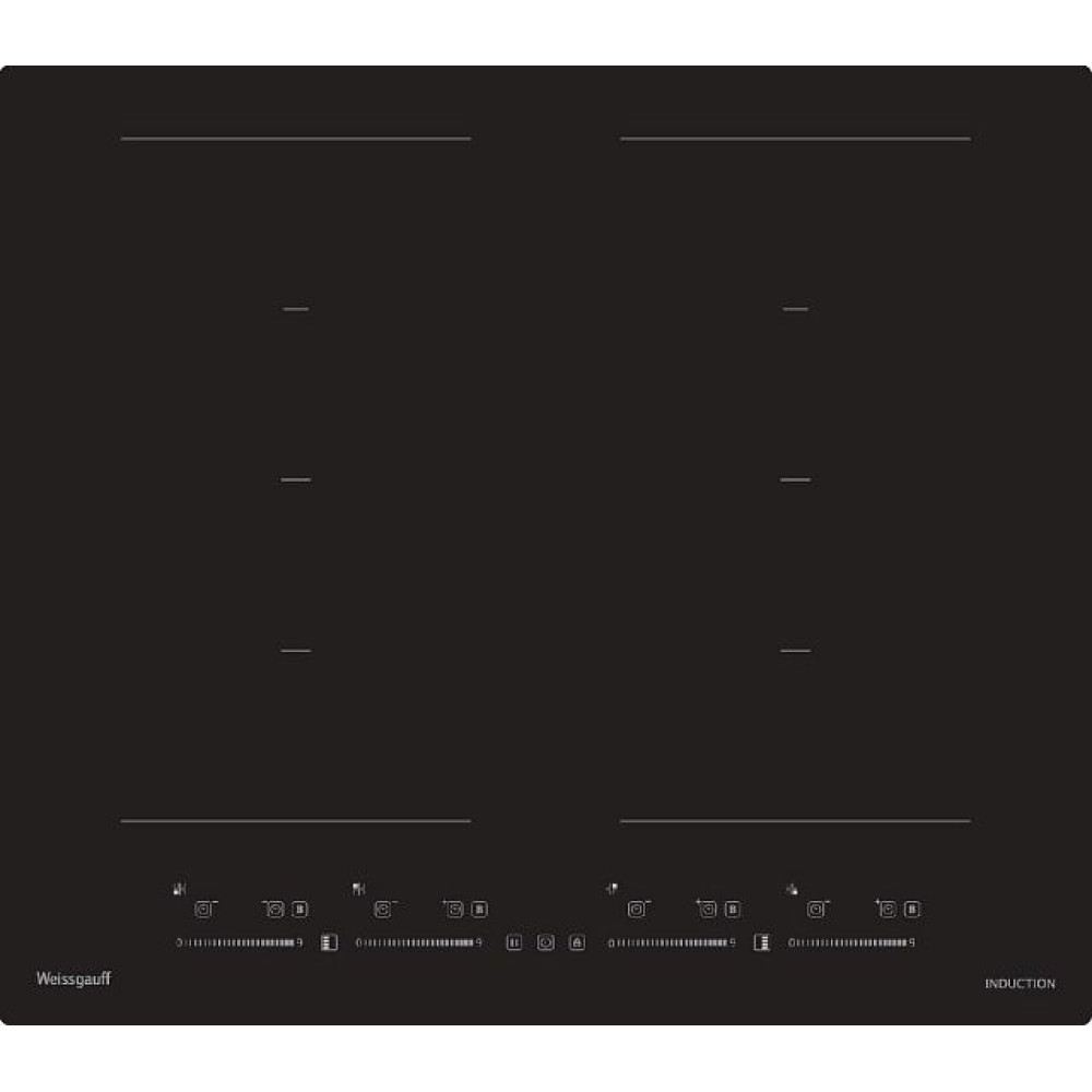 Варочная поверхность WEISSGAUFF HI 649 Dual Flex Premium