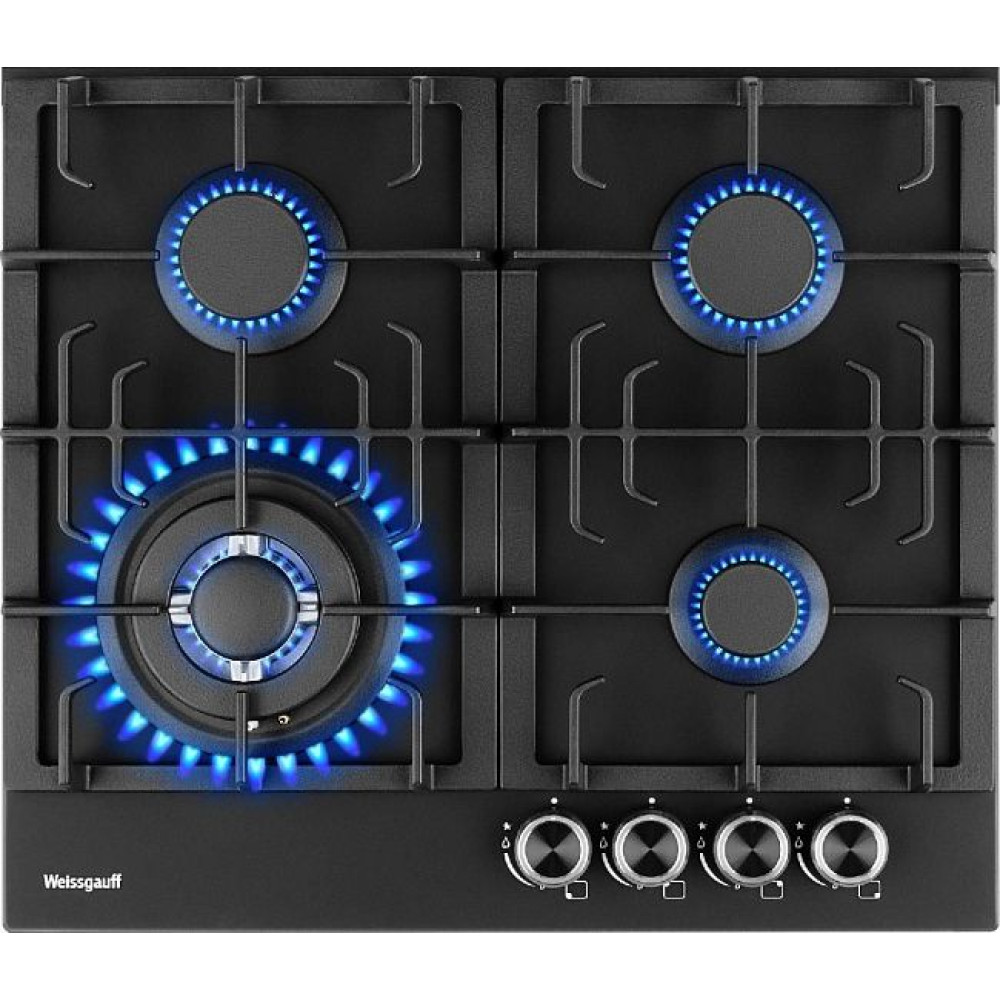 Варочная поверхность WEISSGAUFF HGG 641 BV Nano Matt Glass