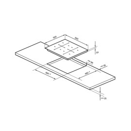 Варочная поверхность MILLEN MIH 602 BL