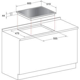 Встраиваемая газовая варочная панель Hotpoint-Ariston TQG 641 (WH)
