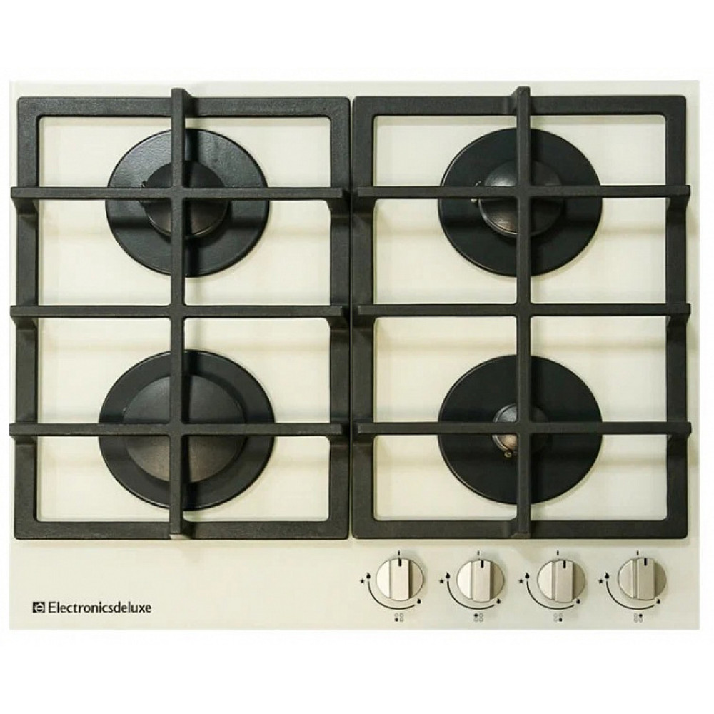 Варочная поверхность ELECTRONICSDELUXE GG4 750229F-030 бежевый