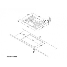 Поверхность KORTING hg 9115 ctri