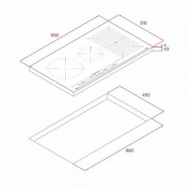 Варочная поверхность TEKA IZF 94300 MSP BLACK
