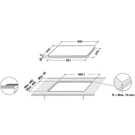 Варочная поверхность WHIRLPOOL WF S9365 BF/IXL