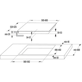 Варочная панель GORENJE ECT643INB