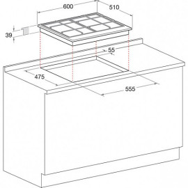 Поверхность HOTPOINT-ARISTON 7 hpc 640 t ow r