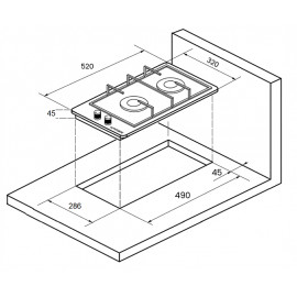 Варочная поверхность KUPPERSBERG FBG 36 WG