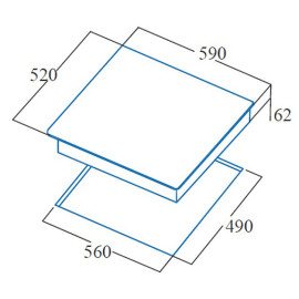 Варочная поверхность CATA IBG 6303