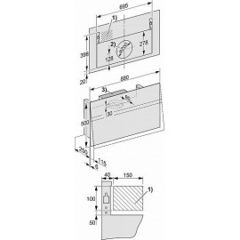 Вытяжка MIELE DA 9298 W Screen blbo Blackboard