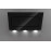 Вытяжка FALMEC CAPPA QUASAR EVO 120 P.E.CAP. CONO VETRO NERO (CQEN20.E0P2#ZZZN491F)