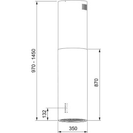 Вытяжка FRANKE REEF 35 BK (335.0706.920)