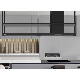Вытяжка PANDO I-894 DR/120+120 MODULO DCHA. NEGRO MATE V.1250 ECO SEC