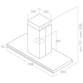 Вытяжка ELICA ELEMENT ISL @ BLMAT/A/120 (PRF0194715)