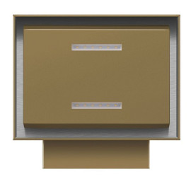 Вытяжка MAUNFELD Bath Plus 402 золотой