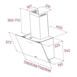 Вытяжка TEKA DVN 94030 TTC WH