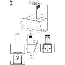 Вытяжка HOTPOINT-ARISTON HPHV 63LT BL