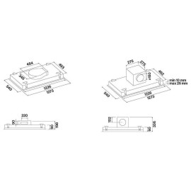Вытяжка FALMEC STELLA PLUS IS.120 WHITE