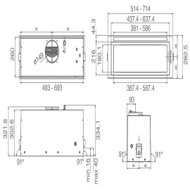 Вытяжка ELICA LANE BL MAT/A/52 (PRF0165830)