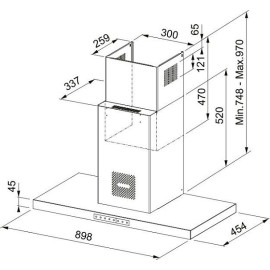 Вытяжка FRANKE FTMY AH BK MATT F90 (325.0679.323)