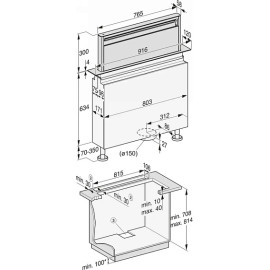 Вытяжка MIELE DAD 4841 Levantar