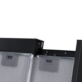 Вытяжка MEFERI SLIDEBOX60BK LIGHT