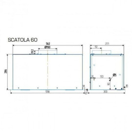 Вытяжка FABER SCATOLA BK A60 (305.0738.480)