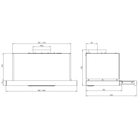 Вытяжка ELIKOR Slide Glass 60П-1000 белый/белый