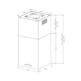 Вытяжка KORTING KHA 45970 W Cube