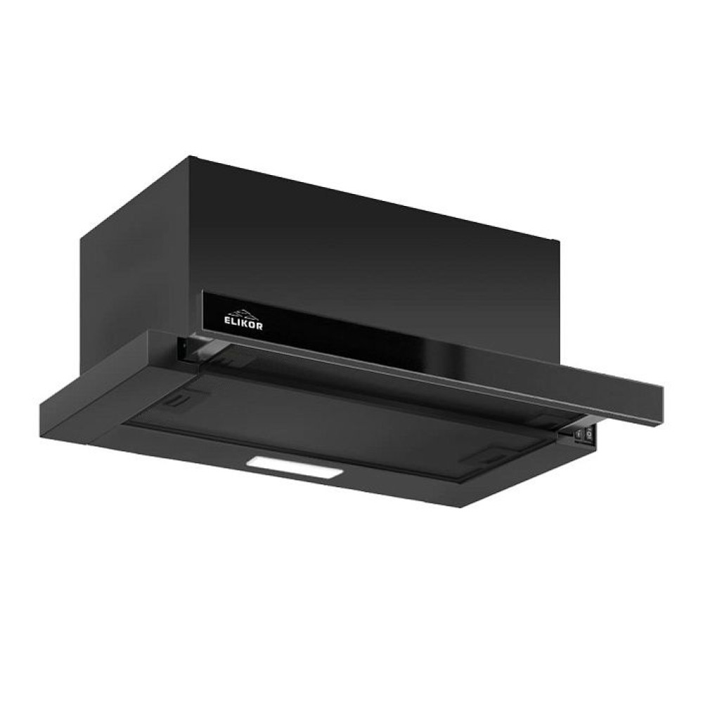 Вытяжка ELIKOR Slide Glass 60П-1000 черный/черный