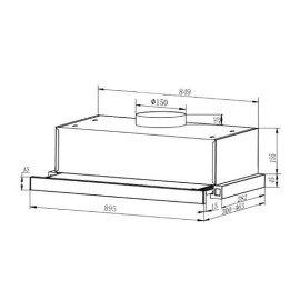 Вытяжка FABER AMPIRA WH 90 (315.0702.963)